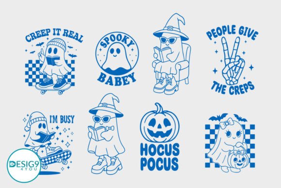 Coquette Hand Drawn Girly Spooky Bundle: A Graphics Must-Have for Crafts