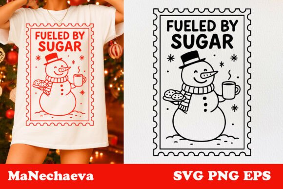 Funny Snowman Christmas SVG: A Charming Graphics Asset for Crafts