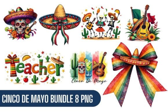 Review: Cinco De Mayo PNG Bundle for Graphics and Crafts