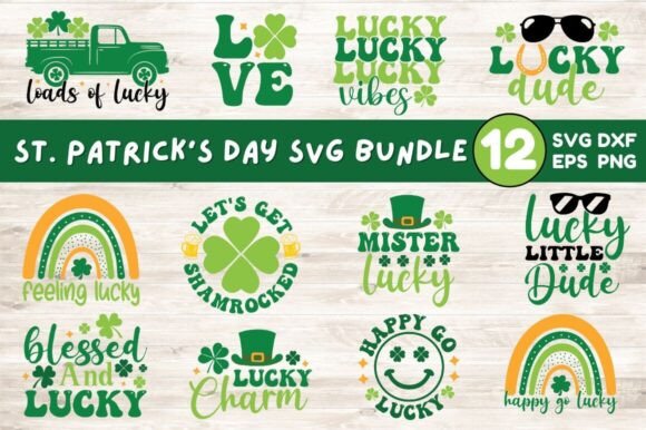 St.Patrick’s Svg Bundle: A Lucky Charm for Local Crafts