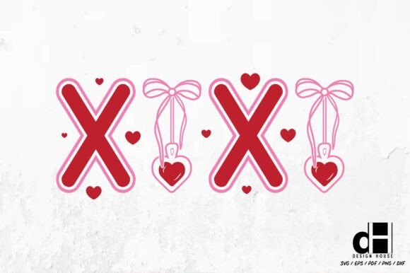 Valentine XOXO SVG PNG: A Unique Graphics Asset for Crafts